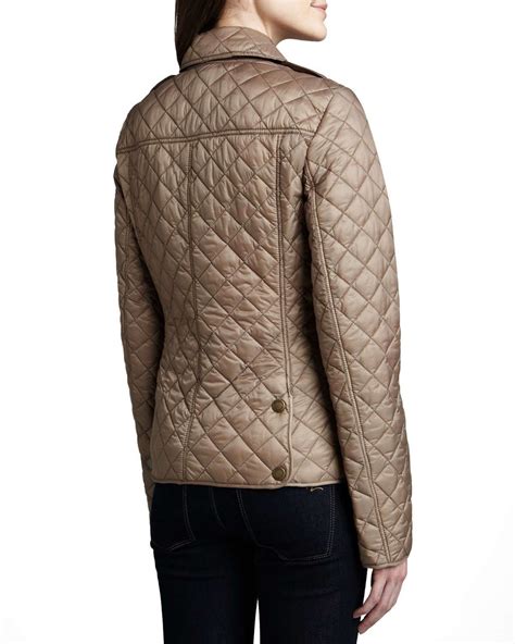 burberry kencott quilted snap-front cropped jacket|Burberry Kencott Quilted Jacket .